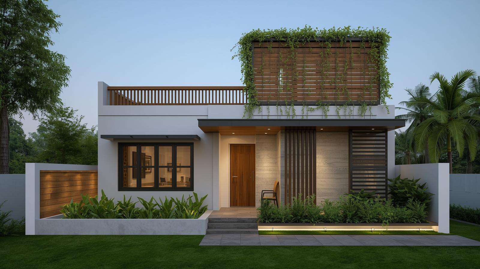 Ready to move villa with elegant exterior finish